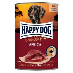Happy Dog PREMIUM - Fleisch Pur - konzerva z nojevega mesa 400 g