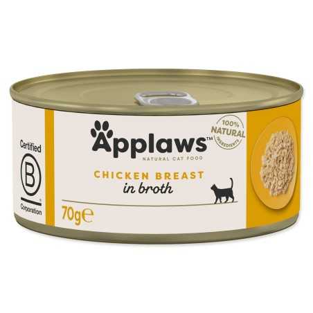 Konserva Applaws Cat piščančje prsi 70 g