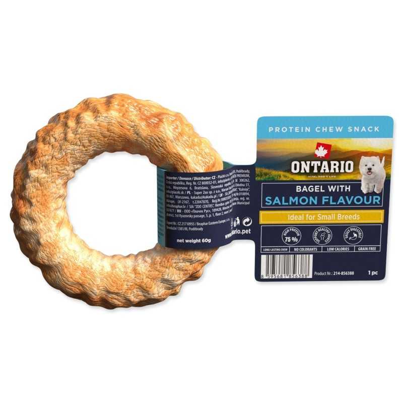 Dobrota Ontario Protein žvečilni bagel 8,9 cm, Small