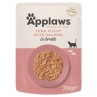 Vrečka Applaws cat tuna in losos v želeju 70 g